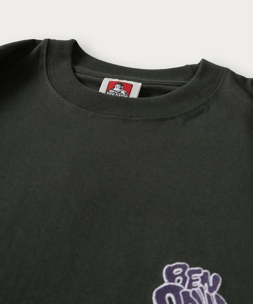 BEN DAVIS(ベンデイビス)の「【BENDAVIS/ベンデイビス】BUBBLE LETTERS L/S TEE/バブルロゴ バックプリント&アームプリントロングTシャツ オーバーサイズ(Tシャツ/カットソー・メンズ・ダークグレー/アッシュグレー/ホワイト/チャコールグレー・L/M/XL)」の13枚目の写真