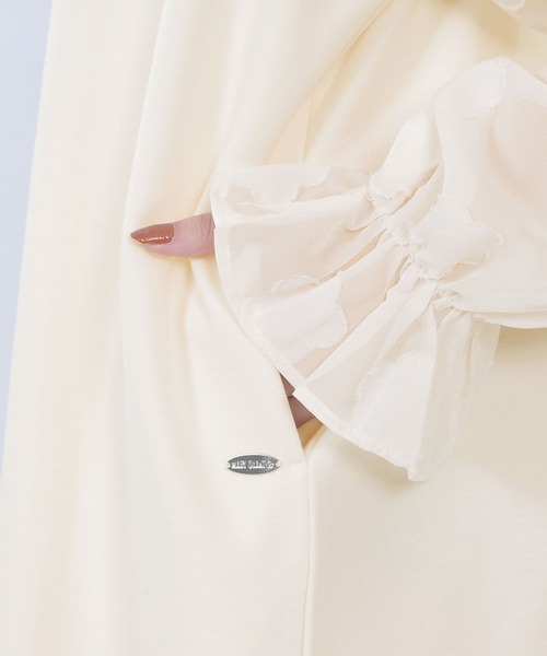 MARY QUANT(マリークワント)の「デイジーカットジャカード ワンピース(ワンピース・レディース・ブラック/アイボリー・M)」の11枚目の写真