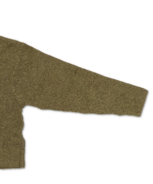 Lull（ルル）の「【Lull / ルル】Wジップニットジャケット（ニット/セーター・レディース・チャコール/アイボリー/カーキ・ONESIZE）」の10枚目の写真