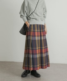 URBAN RESEARCH DOORS | 『WEB/一部店舗限定カラー』チェックプリーツスカート(スカート)
