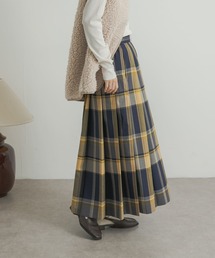 URBAN RESEARCH DOORS | 『WEB/一部店舗限定カラー』チェックプリーツスカート(スカート)