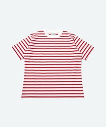 【FACTOTUM】 Border Short Sleeve T