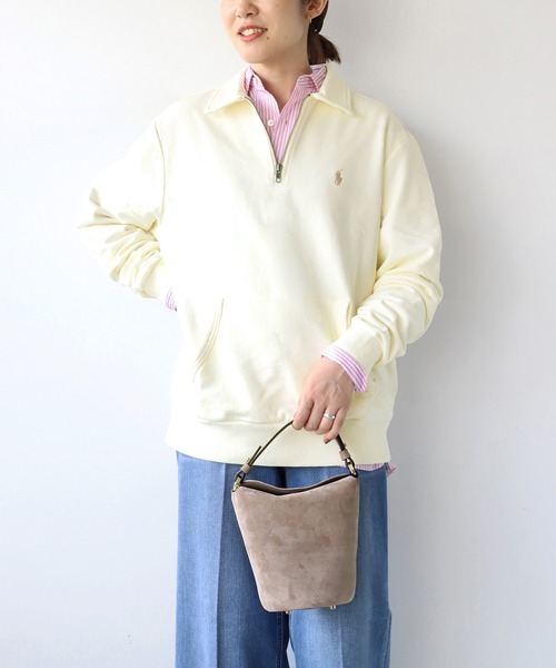 LORISTELLA（ロリステッラ）の「【LORISTELLA】スエードハンドバッグ