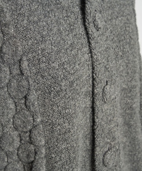 gomme（ゴム）の「パイルドットJQ　バルーンジャケット（その他アウター・レディース・ネイビー/ブラック/チャコールグレー・MEDIUM）」の20枚目の写真