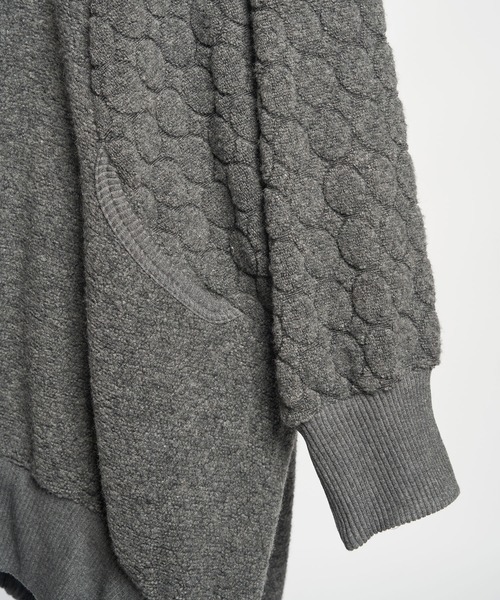 gomme（ゴム）の「パイルドットJQ　バルーンジャケット（その他アウター・レディース・ネイビー/ブラック/チャコールグレー・MEDIUM）」の21枚目の写真