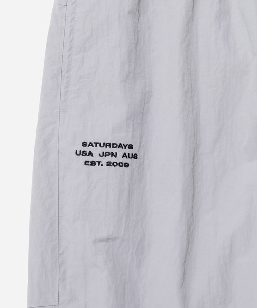 Saturdays NYC（サタデーズ ニューヨークシティ ）の「TRAINING PANTS（その他パンツ・メンズ・ブラック/ライトグレー・X-SMALL/S/M/L/XL）」の6枚目の写真