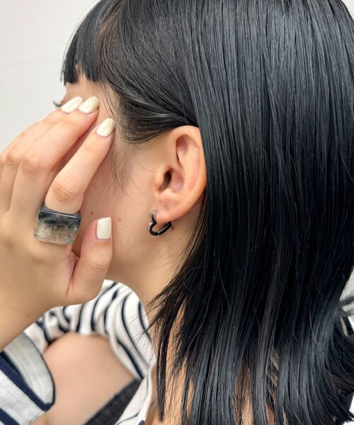 fredy emue(フレディエミュ)の「ステンレスハートワンタッチピアス(ピアス(両耳用)・レディース・ゴールド/シルバー・FREE)」の5枚目の写真