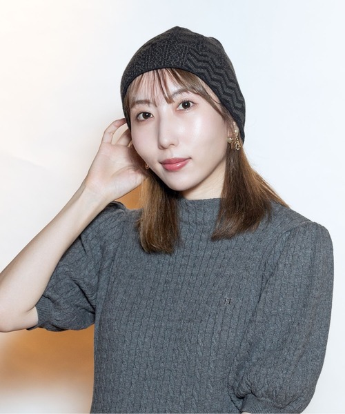【セール】JACQUARD KNIT CAP（ニットキャップ/ビーニー）｜CA4LA（カシラ）