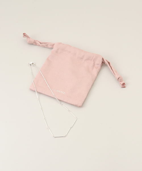 SLOBE IENA(スローブイエナ)の「CLANATE/クランテ シルバーチェーンネックレス(ネックレス・レディース・シルバー・FREE)」の3枚目の写真