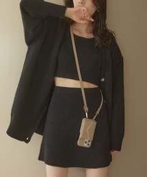 Betty over knit カーディガン