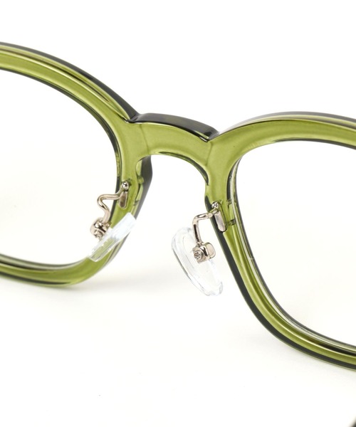 niko and...(ニコアンド)の「オリジナル太縁伊達メガネ(メガネ・レディース・ブラック/カーキ・FREE)」の8枚目の写真
