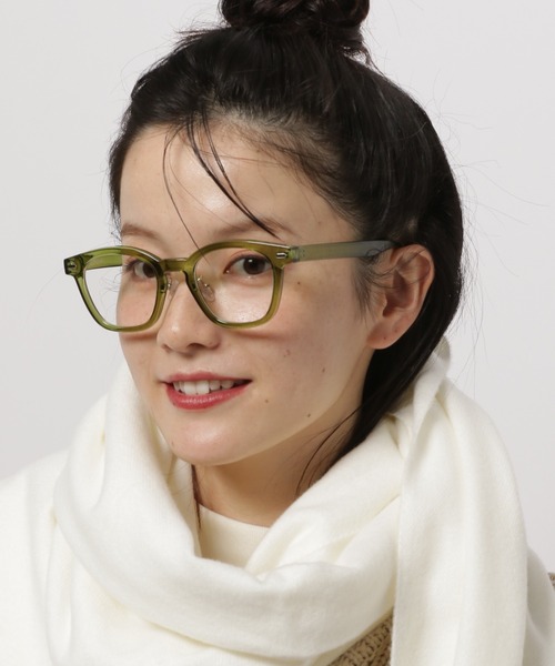 niko and...(ニコアンド)の「オリジナル太縁伊達メガネ(メガネ・レディース・ブラック/カーキ・FREE)」の15枚目の写真