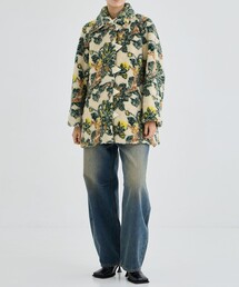 FUMIE=TANAKA フミエタナカ jq boa co ジャガードボアコート