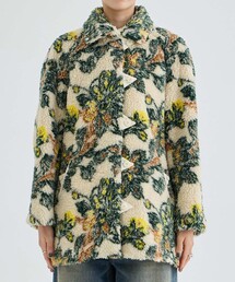 FUMIE=TANAKA フミエタナカ jq boa co ジャガードボアコート