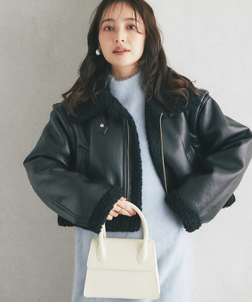 AULENTTI（オウレンティ）の「【オウレンティ】ストラップ付ダブルハンドルバッグ（ハンドバッグ・レディース・オフホワイト・FREE）」の6枚目の写真