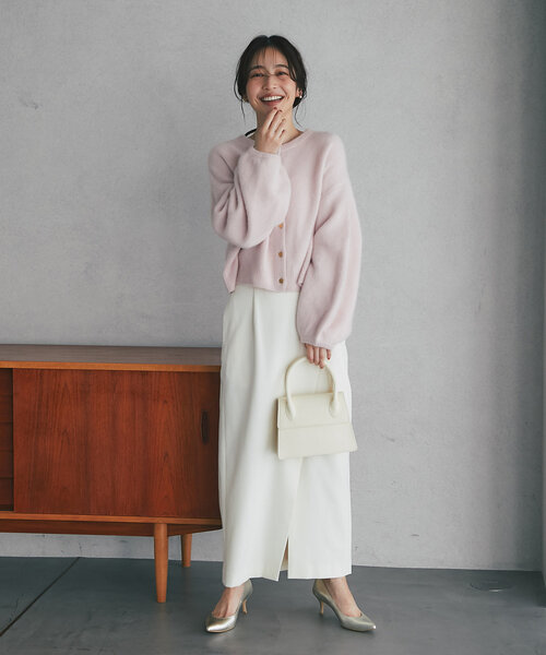 AULENTTI（オウレンティ）の「【オウレンティ】ストラップ付ダブルハンドルバッグ（ハンドバッグ・レディース・オフホワイト・FREE）」の7枚目の写真