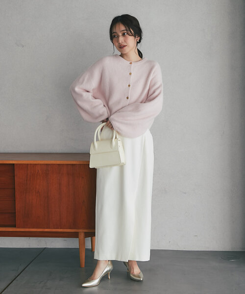 AULENTTI（オウレンティ）の「【オウレンティ】ストラップ付ダブルハンドルバッグ（ハンドバッグ・レディース・オフホワイト・FREE）」の8枚目の写真