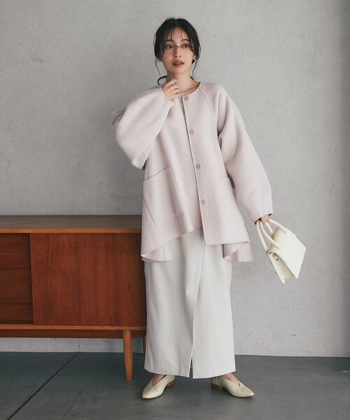 AULENTTI（オウレンティ）の「【オウレンティ】ストラップ付ダブルハンドルバッグ（ハンドバッグ・レディース・オフホワイト・FREE）」の11枚目の写真