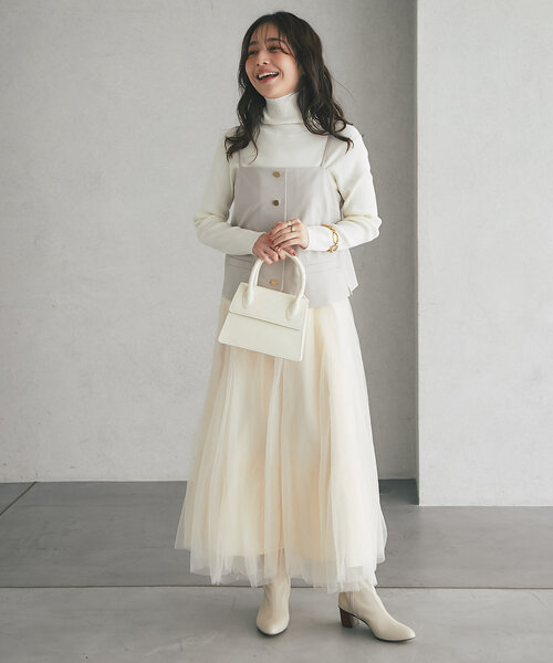 AULENTTI（オウレンティ）の「【オウレンティ】ストラップ付ダブルハンドルバッグ（ハンドバッグ・レディース・オフホワイト・FREE）」の12枚目の写真