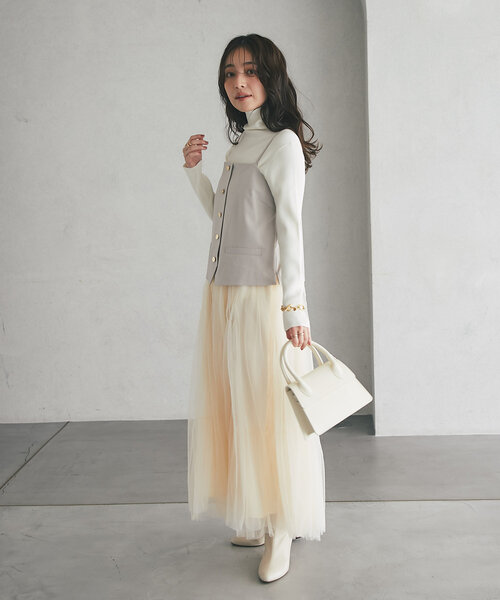 AULENTTI（オウレンティ）の「【オウレンティ】ストラップ付ダブルハンドルバッグ（ハンドバッグ・レディース・オフホワイト・FREE）」の13枚目の写真