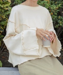 Bab | 前後2WAYメロースウェットトップス(スウェット)