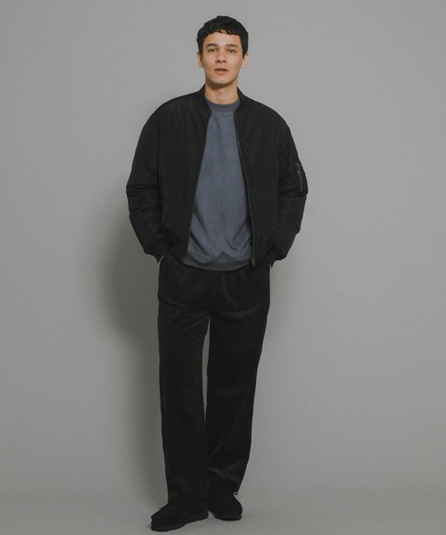 URBAN RESEARCH Sonny Label(アーバンリサーチサニーレーベル)の「『撥水』FELLEX中綿MA-1ブルゾン(MA-1・メンズ・ブラック/カーキ・MEDIUM/LARGE/X-LARGE)」の9枚目の写真