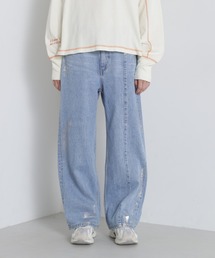 AVIREX | FOIL PRINT DENIM PANTS/箔プリントデニムパンツ(デニムパンツ)