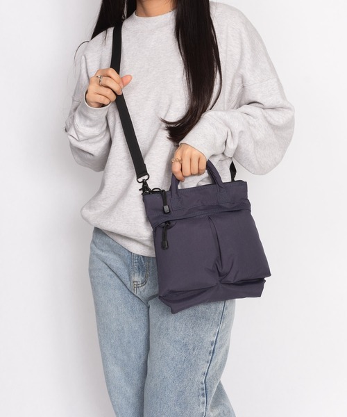 SML（エスエムエル）の「2WAY HELMET BAG SS / ヘルメットバッグ（ショルダーバッグ・メンズ・ブラック/カーキ/ネイビー/オレンジ/イエロー/パープル・FREE）」の18枚目の写真