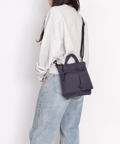 SML（エスエムエル）の「2WAY HELMET BAG SS / ヘルメットバッグ（ショルダーバッグ・メンズ・ブラック/カーキ/ネイビー/オレンジ/イエロー/パープル・FREE）」の20枚目の写真