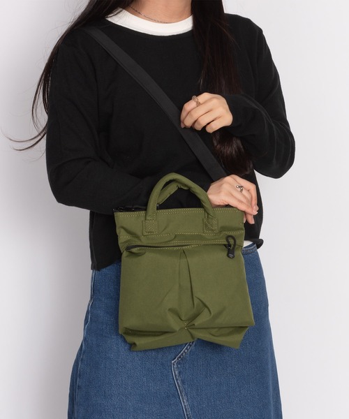 SML（エスエムエル）の「2WAY HELMET BAG SS / ヘルメットバッグ（ショルダーバッグ・メンズ・ブラック/カーキ/ネイビー/オレンジ/イエロー/パープル・FREE）」の14枚目の写真