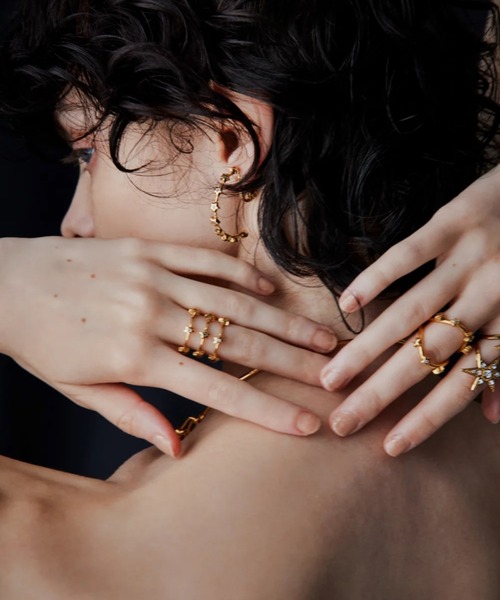 ADER（アデル）の「TINY STAR triple ring（リング・レディース・ゴールド・フリー）」の6枚目の写真