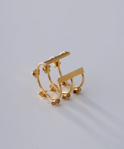 ADER（アデル）の「TINY STAR triple ring（リング・レディース・ゴールド・フリー）」の3枚目の写真