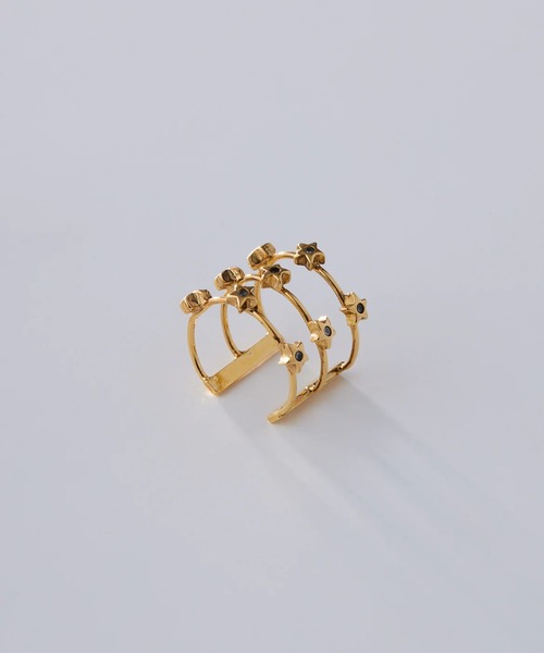 ADER（アデル）の「TINY STAR triple ring（リング・レディース・ゴールド・フリー）」の5枚目の写真