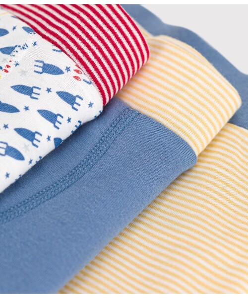 【セール】トランクス３枚組（トランクス）｜PETIT BATEAU（プチバトー）