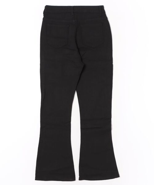 urge:(アージコロン )の「【URGE:】フレア ブラック デニム パンツ(デニムパンツ・レディース・ブラック・SMALL/MEDIUM/LARGE/X-LARGE)」の6枚目の写真