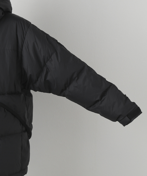 DAIWA PIER39（ダイワピア39）の「DAIWA PIER 39 TECK ALPINE DOWN PARKA BW-21024W：ダウンジャケット（ダウンジャケット/コート・レディース・ブラック/チャコールグレー・LARGE）」の12枚目の写真