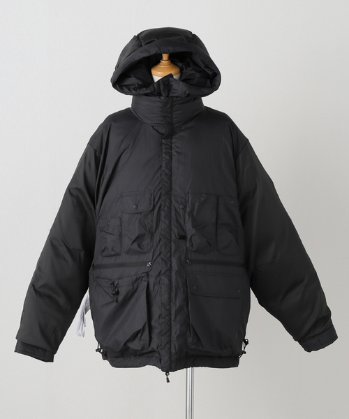 DAIWA PIER39 / ダウンジャケット/L/ナイロン/BLK/無地/BW-21024W DAIWA PIER 39 TECK ALPINE DOWN PARKA BW-21024W：ダウンジャケット