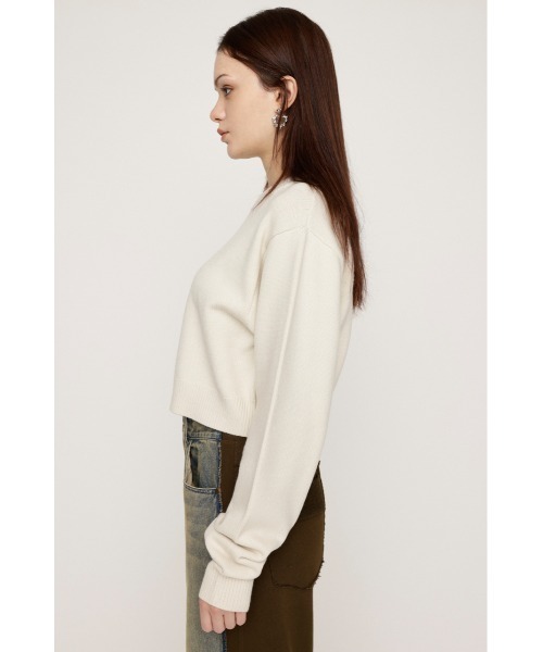 MOTIF LOGO KNIT TOPS モチーフ ロゴ ニット トップス（ニット