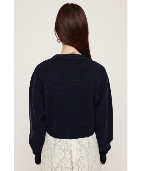 ニット セーター MOTIF LOGO KNIT TOPS モチーフ ロゴ ニット トップス レディース セール】MOTIF LOGO KNIT TOPS モチーフ ロゴ ニット トップス