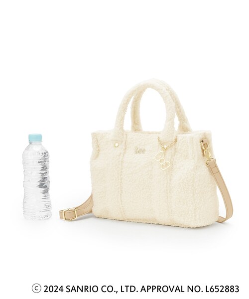 Lee別注【ハローキティ】ボアスクエア2WAYトート（トートバッグ