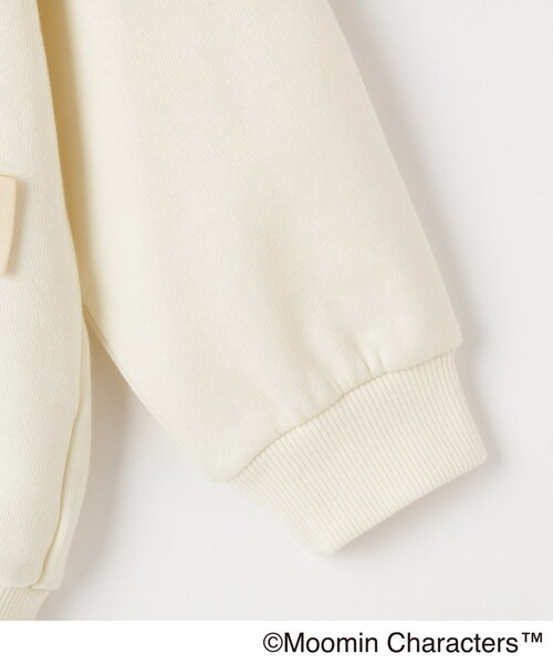 SHOO・LA・RUE（シューラルー）の「【MOOMIN】アソートジップパーカ（パーカー・キッズ・カーキ/アイボリー・11/10/12）」の7枚目の写真