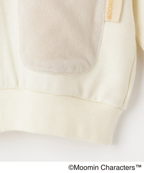 SHOO・LA・RUE（シューラルー）の「【MOOMIN】アソートジップパーカ（パーカー・キッズ・カーキ/アイボリー・11/10/12）」の9枚目の写真