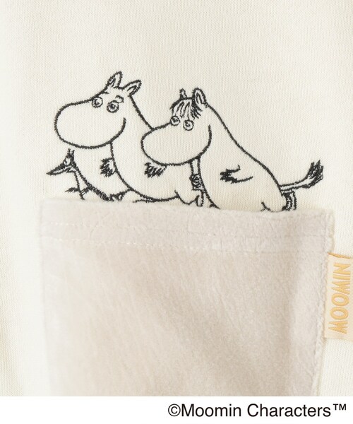SHOO・LA・RUE（シューラルー）の「【MOOMIN】アソートジップパーカ（パーカー・キッズ・カーキ/アイボリー・11/10/12）」の12枚目の写真