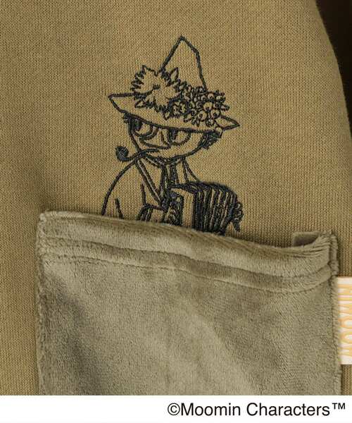 SHOO・LA・RUE（シューラルー）の「【MOOMIN】アソートジップパーカ（パーカー・キッズ・カーキ/アイボリー・11/10/12）」の13枚目の写真