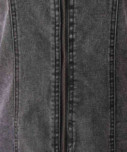 repipi armario（レピピ アルマリオ）の「デニムZIPジャンスカ（ジャンパースカート・キッズ・ブルー系1/ブルー系2/ブラック・SMALL/MEDIUM/LARGE）」の18枚目の写真