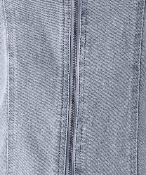 repipi armario（レピピ アルマリオ）の「デニムZIPジャンスカ（ジャンパースカート・キッズ・ブルー系1/ブルー系2/ブラック・SMALL/MEDIUM/LARGE）」の20枚目の写真