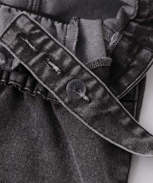 repipi armario（レピピ アルマリオ）の「デニムZIPジャンスカ（ジャンパースカート・キッズ・ブルー系1/ブルー系2/ブラック・SMALL/MEDIUM/LARGE）」の14枚目の写真