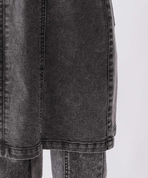 repipi armario（レピピ アルマリオ）の「デニムZIPジャンスカ（ジャンパースカート・キッズ・ブルー系1/ブルー系2/ブラック・SMALL/MEDIUM/LARGE）」の16枚目の写真