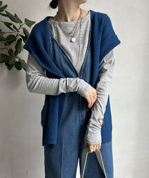 DouDou | 【WEB限定】裏起毛ロングスリーブTEE(Tシャツ/カットソー)