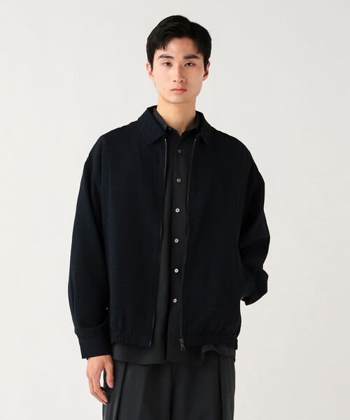 BEAMS HEART（ビームスハート）の「ポリメランジ ブルゾン (吸水速乾)（ブルゾン・メンズ・ネイビー/ベージュ・LARGE/MEDIUM/SMALL）」の11枚目の写真